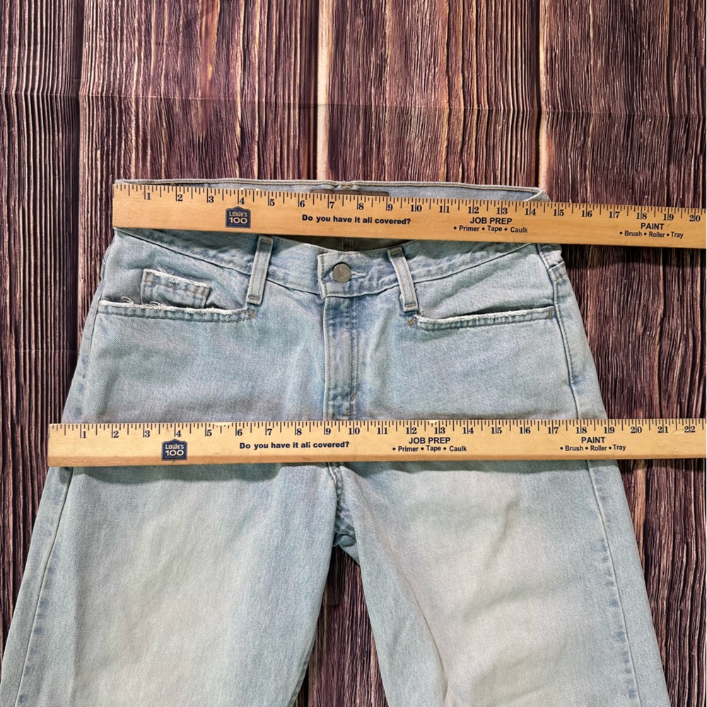 Vintage Levis Jeans Light Wash Womens Junior 7 Silvertab Straight Cotton Denim - Picture 6 of 8
